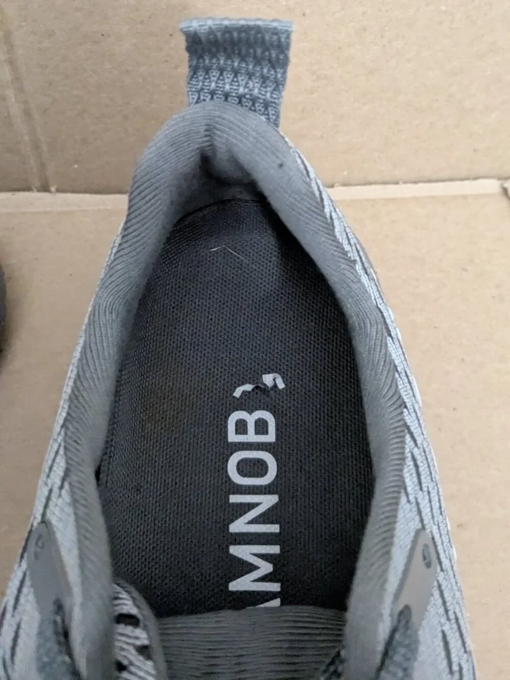 NOBULL Women Size 9 Men 7.5 Super Fabric Trainers Running Shoes Gray .